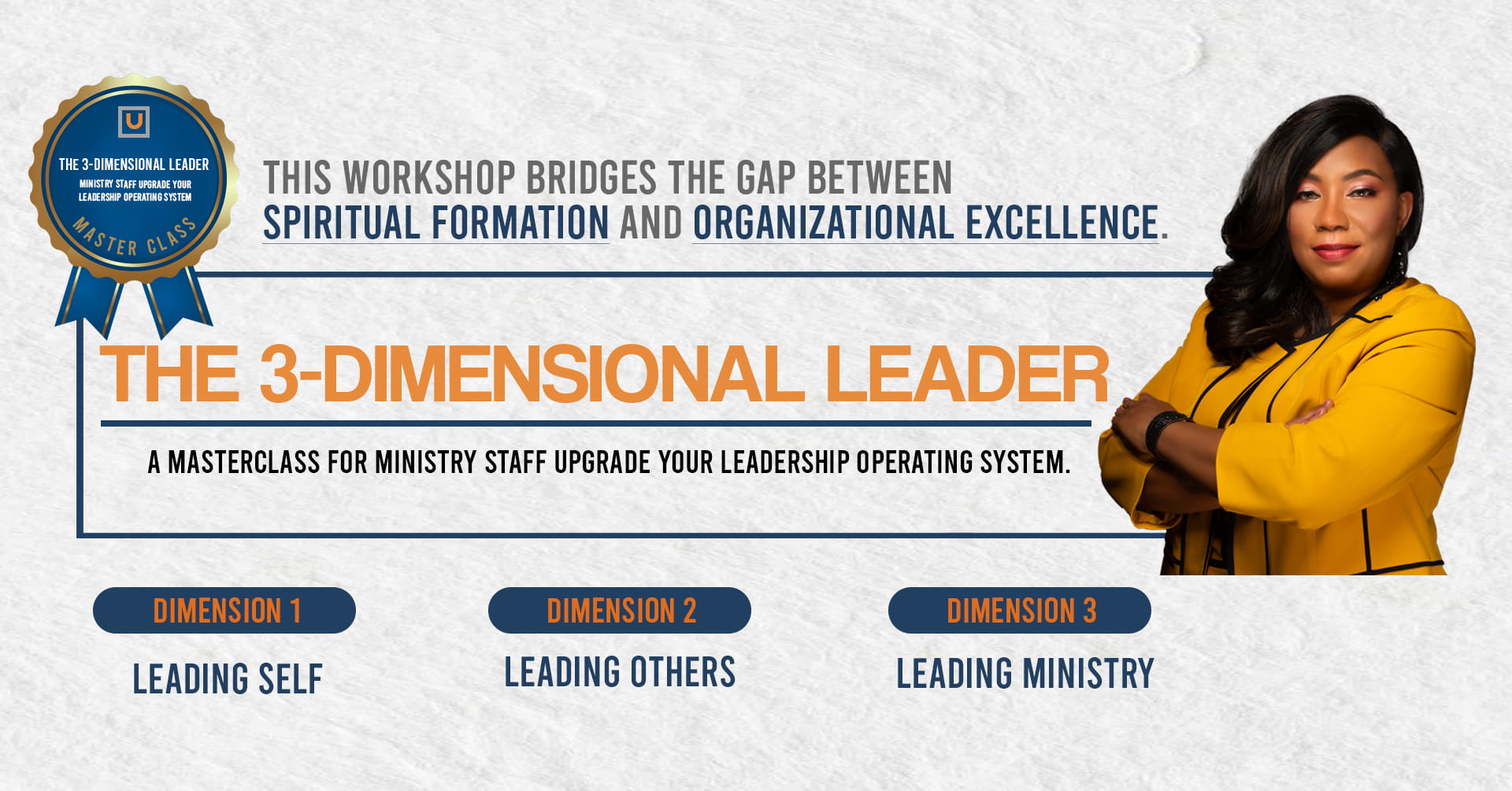 The 3-Dimensional Leader masterclass banner