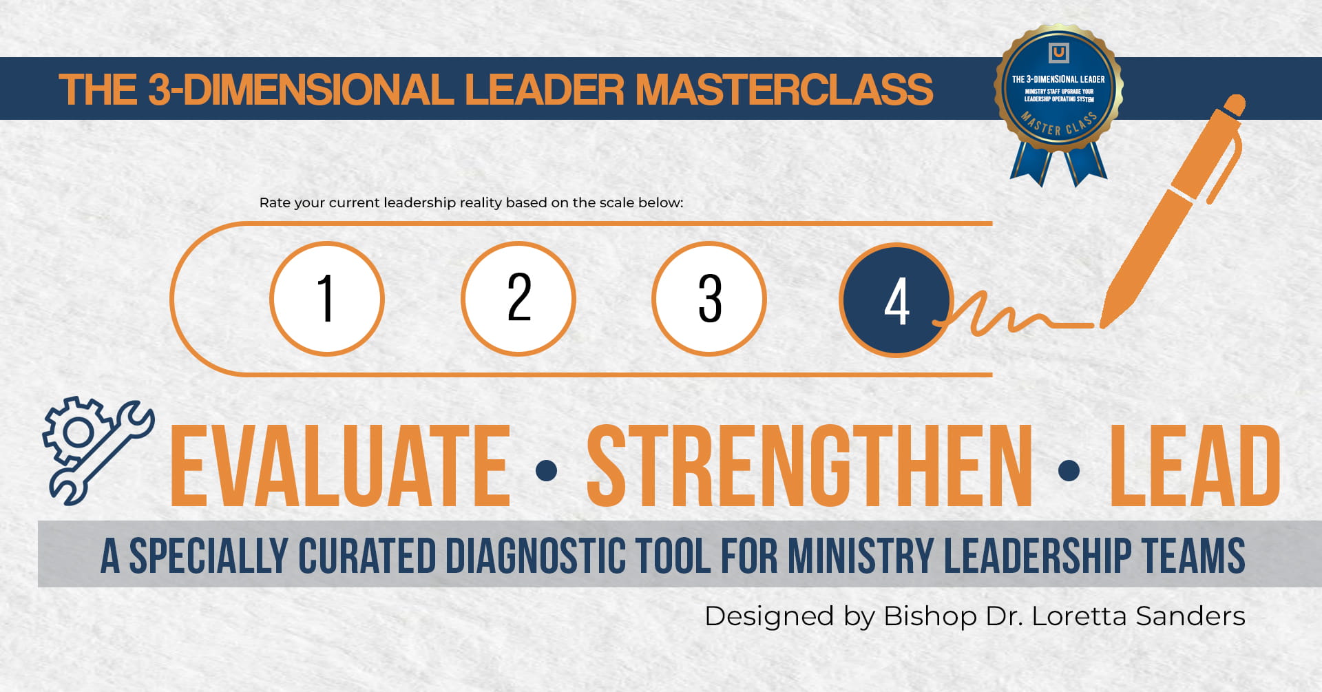 The 3-Dimensional Leader masterclass banner