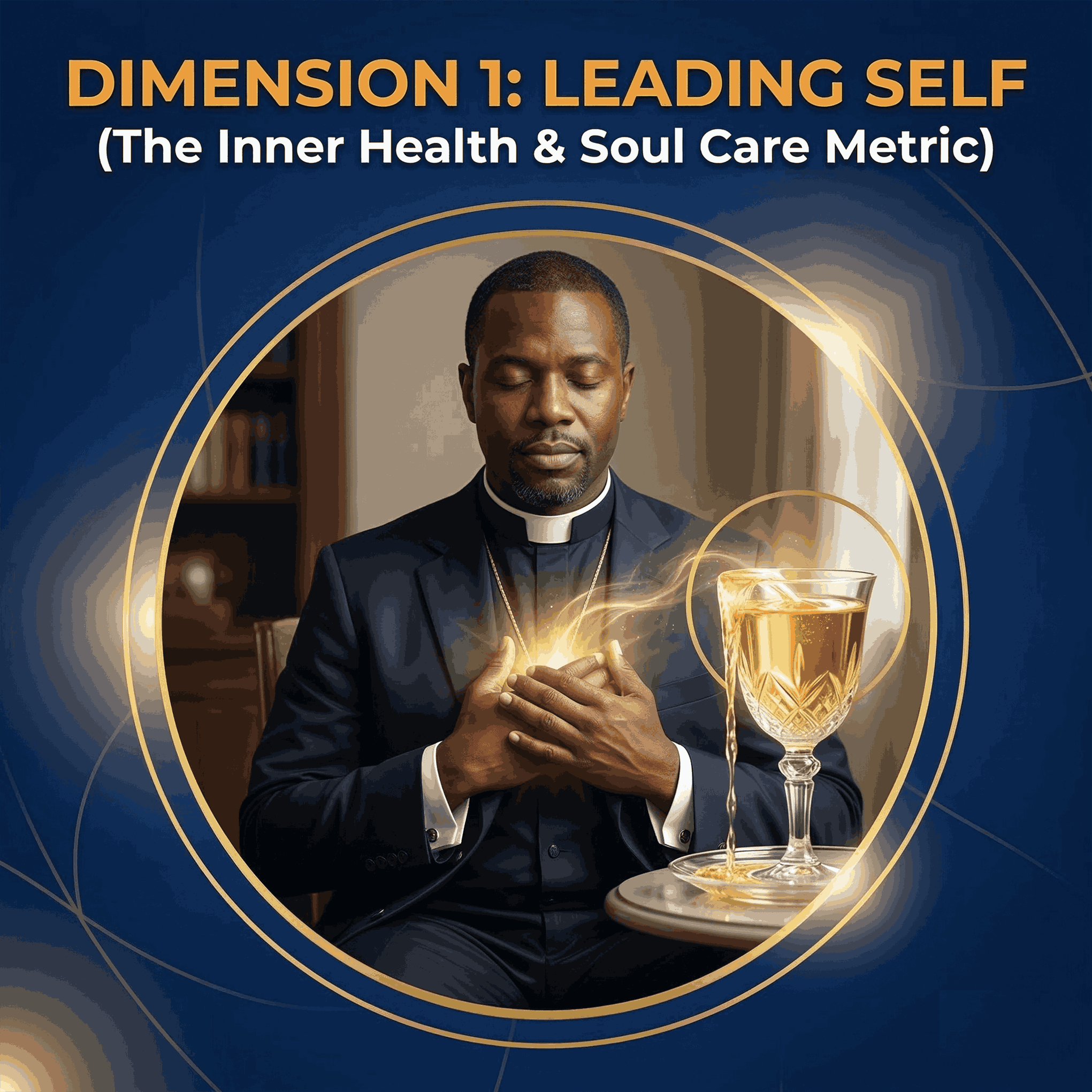 Dimension 1 illustration for leading self and inner health